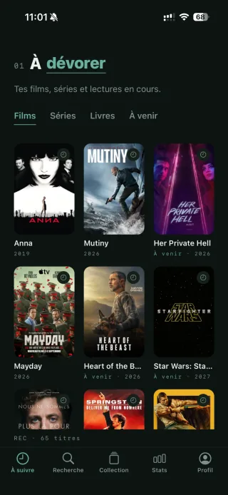 La collection de films Storyko